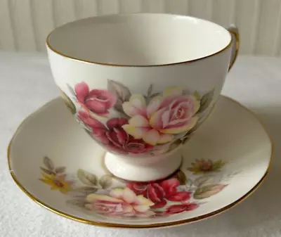Buy Queen Anne Bone China Coffee Cup & Saucer 8517 H678 Made In England - FS • 16.77£