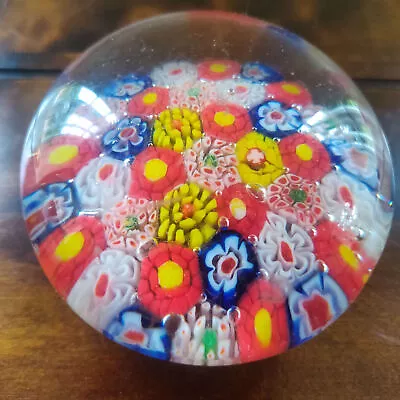 Buy Small Vintage Milfoil Paperweight Probably Murano But Unmarked • 14£