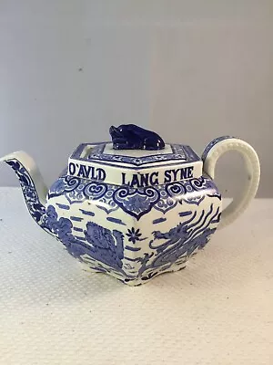 Buy Antique Copeland Spode 'Burns' Teapot 'Auld Lang Syne' From D Livingstone, Oban • 39.99£
