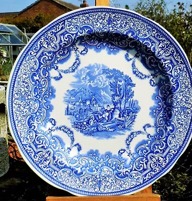 Buy SPODE Plate  Continental Views  Pattern     Superb • 6.99£