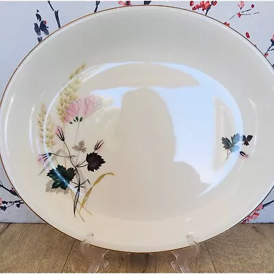 Buy Alfred Meakin Plate Floral Design - Oval Serving Steak Dinner Plate • 9£