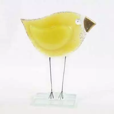Buy Nobile Glassware Sunrise Glass Bird Ornament - Small 1555-16 • 22.99£