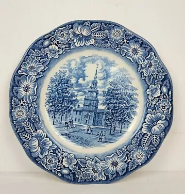 Buy Liberty Blue Lovely Staffordshire Blue & White 25cm / 10  Diameter Dinner Plate • 5.99£