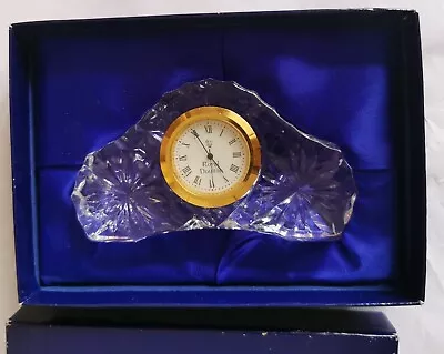 Buy  Royal Doulton Finest Crystal Mantle Clock  • 7.99£