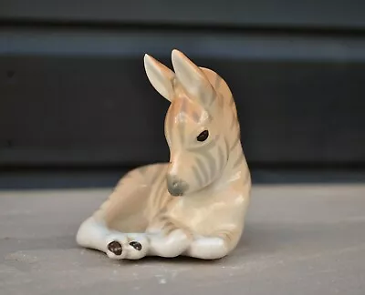 Buy Vintage Lomonosov Porcelain Figurine Baby Zebra Made In USSR  • 12£