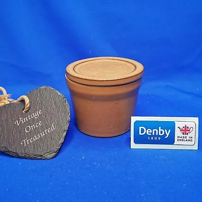 Buy Denby COTSWOLD BROWN * Medium LIDDED POT (3.5 ) *  Vintage 1970s VGC • 11.25£