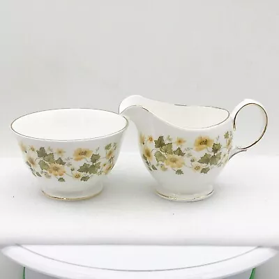 Buy Vintage Queen Anne Sugar Bowl And Creamer / Milk Jug Pourer  • 14.99£
