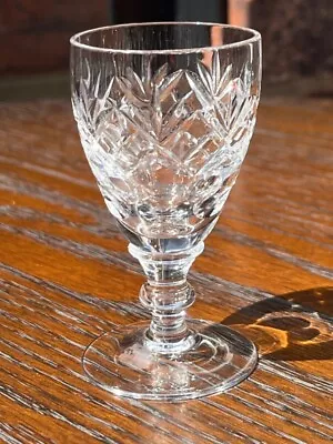 Buy Vintage Webb Corbett Crystal Liqueur Glass Georgian Pattern • 7.95£