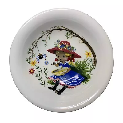 Buy Vintage Staffordshire Children’s Bowl Little Miss Muffet By James Kent • 11.17£