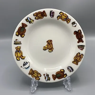 Buy PAUL CARDEW Teddy Bear Side Plate Ceramic Teddy Bears Picnic -  20cm - VGC • 9.99£