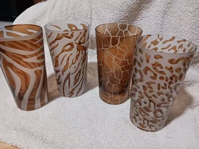 Buy Etched Glassware With Animal Prints. Set Of 4. • 41.94£