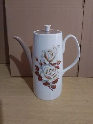 Buy Vintage Queen Anne - Autumn Rose - Coffee Pot • 12£