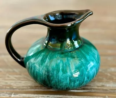 Buy BLUE MOUNTAIN POTTERY BMP Canada Pitcher Ewer Creamer Vase Drip Glaze 4  EUC • 11.08£