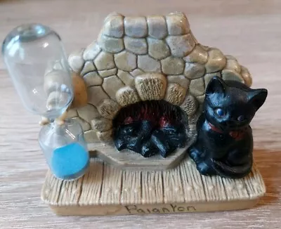 Buy Manor Ware Egg Timer, Fireplace And Black Cat.......paignton • 3.99£