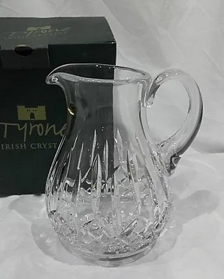 Buy  Tyrone Irish Crystal KILRUSH Water Jug, AP (almost Perfect)  18cm   • 49.95£