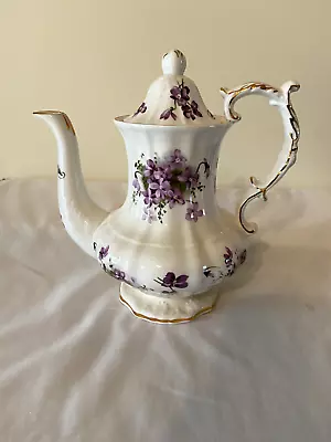 Buy Hammersley  - Victorian Violets - Coffee Pot • 74.68£