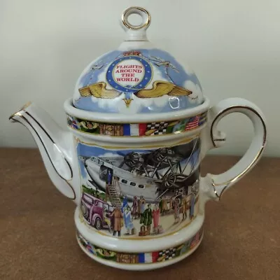 Buy Vintage, James Sadler Teapot, The Golden Age Of Travel Series  • 12.95£
