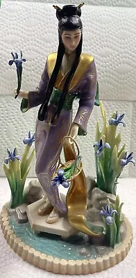Buy Princess Of The Iris Blossoms Franklin Mint Fine Porcelain • 149.10£