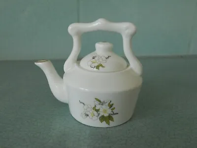 Buy Vintage Coalport Miniature Bone China Kettle / Teapot • 6.95£