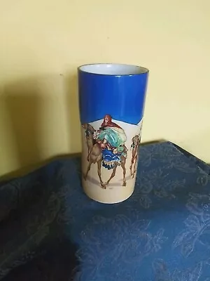 Buy Scottish Pottery Brittania Pottery Glasgow Omar Khayyam Vase Camels • 9.99£