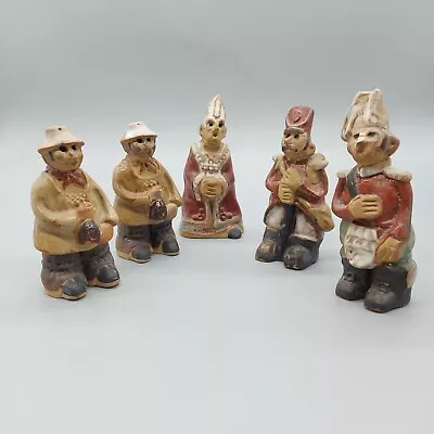 Buy Tremar Pottery Figurine Bundle - Bishop, Farmers X2, Soldier, Scottish Soldier • 30£