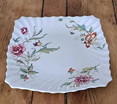 Buy Royal Doulton Clovelly Square Bone China Cake Plate (9.5 In.) - Vintage English  • 4.99£