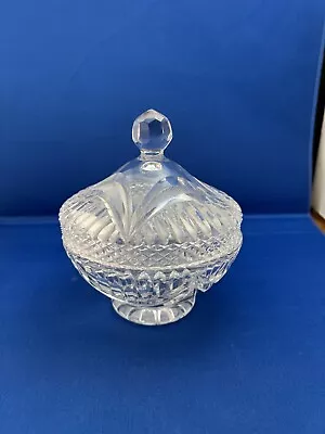 Buy Vintage Cut Glass Covered  Sugar Bowl • 20£