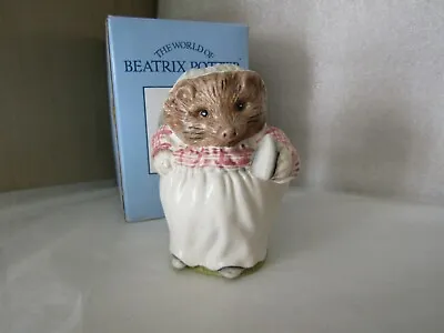 Buy Mrs Tiggy Winkle  Satin  PS1107 Beatrix Potter John Beswick Mib 2001 • 19.95£