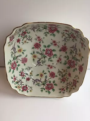 Buy James Kent Ltd Old Foley  Chinese Rose  Large Square Serving  Bowl • 8£