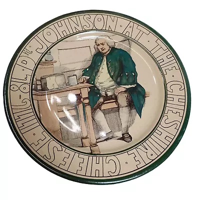 Buy Royal Doulton Plate Ware Dr. Johnson At The Cheshire Cheese 10.5 Inches • 9.99£