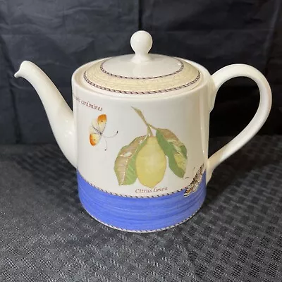 Buy Wedgwood Sarah's Garden 5 Cup Teapot & Lid Made In England 1997 Vintage NEW • 42.86£