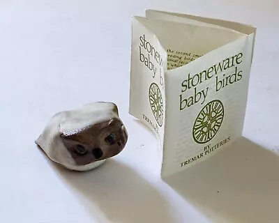Buy Baby Owl--Tremar Potteries (UK) Baby Bird Figurine Handmade Stoneware Cornwall • 24.22£