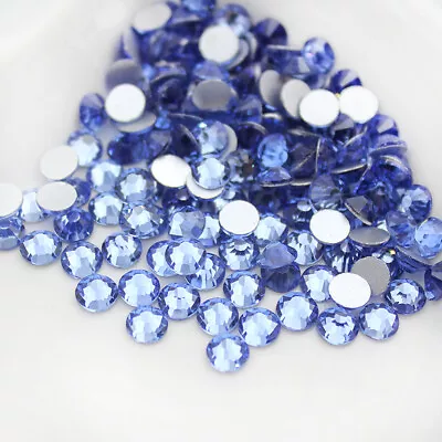 Buy 1440 Glass Nail Art Rhinestones Flat Back Crystal Gems DIY Art Deco Craft Beads • 9.23£