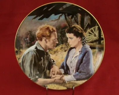 Buy 'Gone With The Wind' 50th Anniversary Collector's Plate #3 Scarlett And Ashley • 23.30£