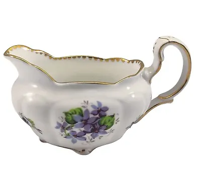 Buy Sweet Violets By Royal Stafford Bone China Creamer Made In England • 14.88£