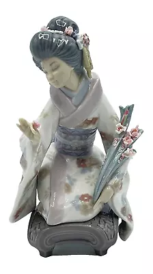 Buy Lladro JAPANESE GEISHA Figurine 1450  KIYOKO  Retired 1998 / NO Box • 73.62£