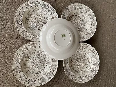 Buy 5 Washington Pottery, Hanley, England, Dessert Plates . • 10£