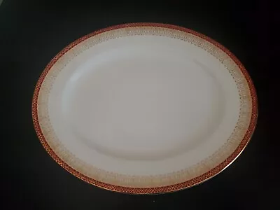 Buy Royal Grafton Majestic Red Oval Serving Plate/Platter, 13.25  X 10.75 . • 12.99£