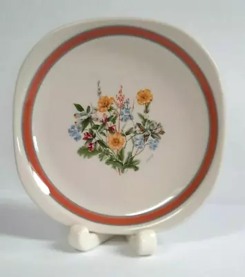 Buy Syracuse China Restaurant Ware Floral Design 12-D Plate USA Signed 1985 Preowned • 23.33£
