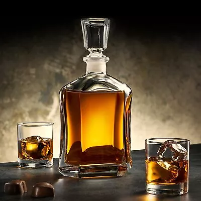 Buy Bormioli Rocco Capitol Whiskey Decanter Table Carafe Bourbon Wine Sherry Drink • 11.99£