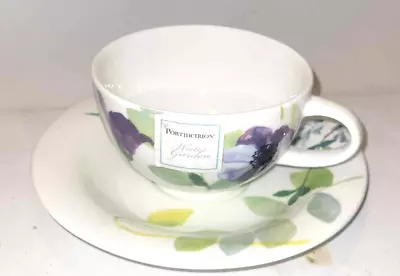 Buy Portmeirion Water Garden Breakfast Tea Cup And Saucer • 13.99£