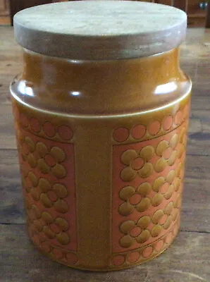 Buy Hornsea Pottery Saffron Storage Jar Tall Retro Midcentury • 12£