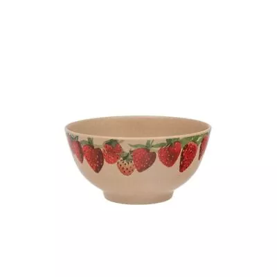 Buy Emma Bridgewater Bowl Strawberries Made Of Rice Husk 15cm Serving Bowl • 9.49£