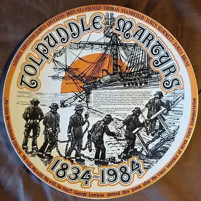 Buy Tolpuddle Martyrs 1834-1984 Commemorative Plate • 5£