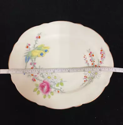 Buy Paragon 1930 Commemorate Birth Of Princess Margaret Rose Oval Bread Plate - 6 • 60.58£
