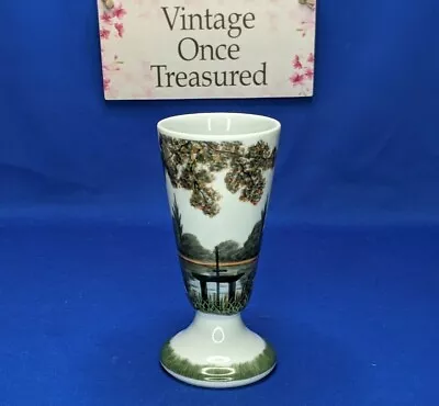 Buy Giraud LIMOGES Vase * Au Peche Mignon Hand Decorated & Signed Vintage 1930s VGC • 8£