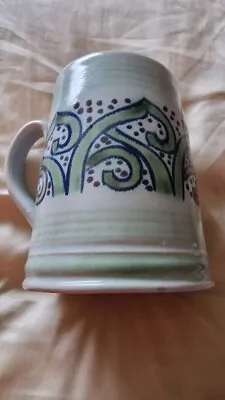 Buy Stylish Vintage Buchan Portobello Stoneware Blue Tankard (numbered And Signed)  • 9.99£