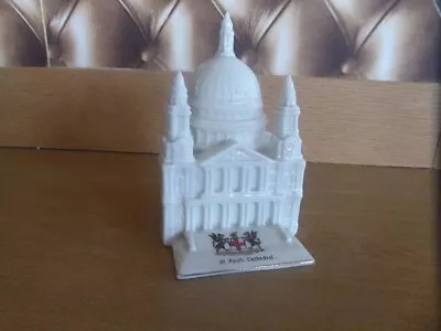 Buy Crested China - St Paul's Cathedral  City Of London  Alexandra China 14 Cm Tall • 12£
