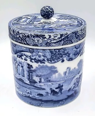 Buy Spode Copeland Italian England C 1910 Lidded Storage Jar • 95£