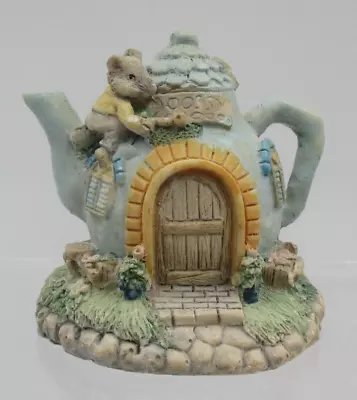 Buy Miniature Teapot Mouse House Ceramic Ornament • 5£